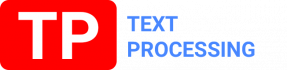 Text processing icon